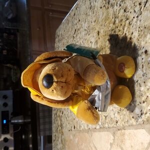 Vintage Seymour Mann Rainy Days Musical Dog Singing In The Rain Tag Plush Works